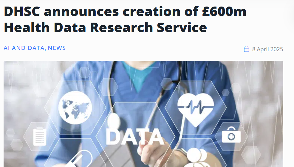 Screenshot of article about HDRS